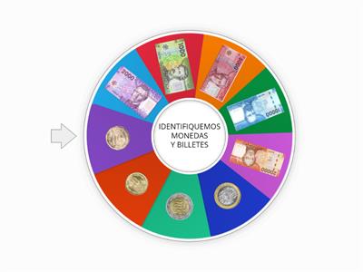 Identificación de monedas y billetes