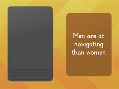 Men VS Women