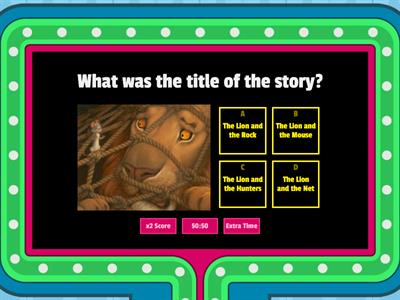 G1 Storybook - Review Quiz