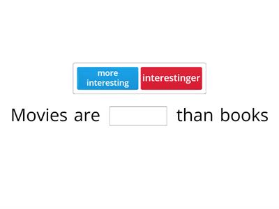 Comparatives 