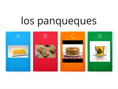 el desayuno (Quiz - matching)