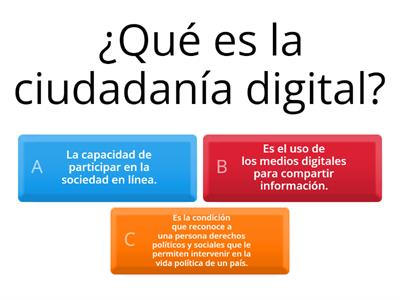 Ciudadanía digital.