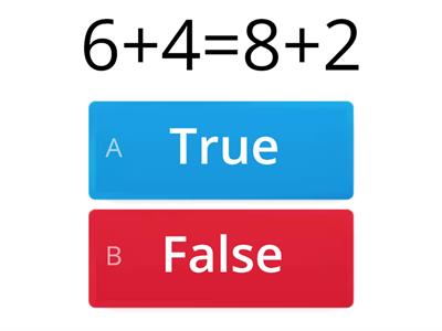 Equations:  True or False?