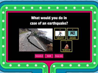 What would you do? -Natural disasters