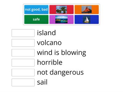 Vocabulary The Island