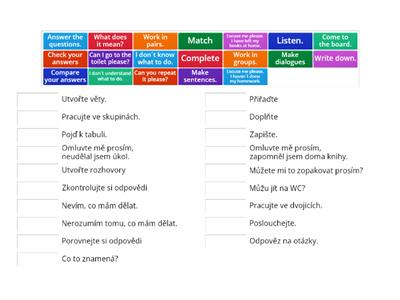 Classroom language