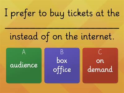 Film and theatre quiz 2