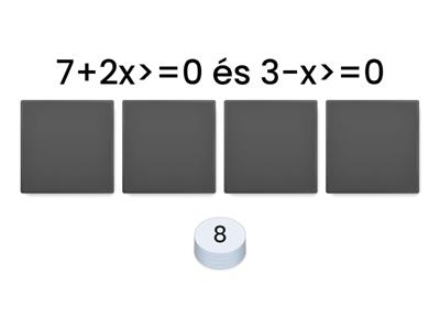 Négyzetgyökös egyenletek (kvíz-6)