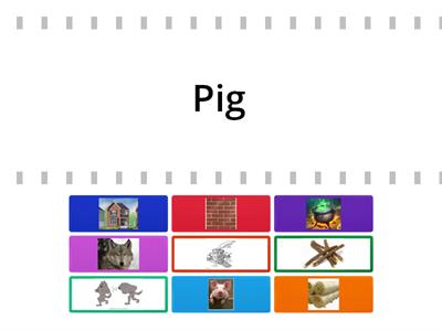 Three Little Pigs Vocabulary