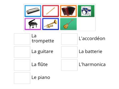 Les instruments de musique