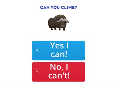 Yes I can! - No, I can't!