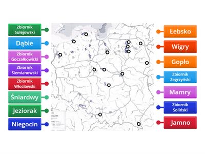 Jeziora i zbiorniki w Polsce