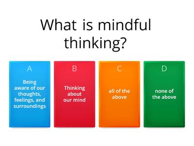 Mindful Thinking Quiz
