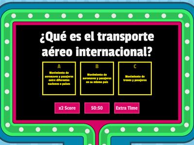 TRANSPORTE AÉREO INTERNACIONAL