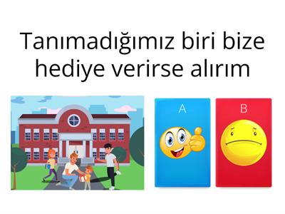 Hayat Bilgisi Güvenlik Kuralları