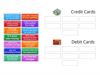 Debit vs. Credit