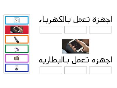 الحصة الثانيه من الفصل الدراسي الثاني ( علوم )_ الكهرباء والبطارية