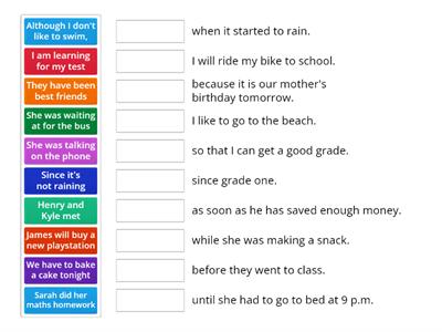 Adverbial clauses - Green Line 2 Bayern