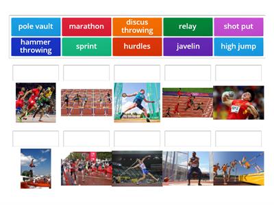 8G Athletics events (A2 Solutions)