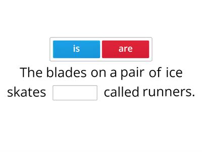  Subject + verb agreement grammar