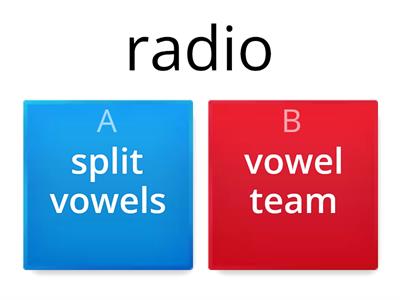 8.13 Split vowels or vowel team?