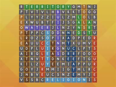 Civilization Word Search