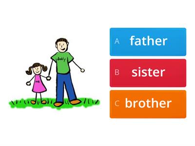 Family Quiz vocabulary 