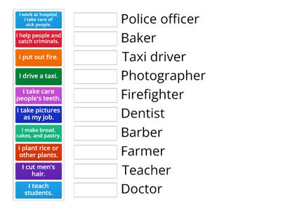 Job Matching Activity