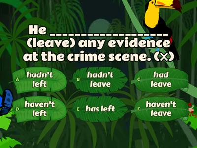 Unit 5: Past perfect and crime vocabulary