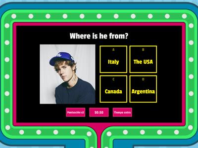 Where are you from? - Celebrities