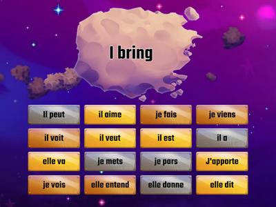Sweet 16 French verbs