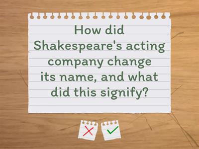 William Shakespeare: Playwright - Listening