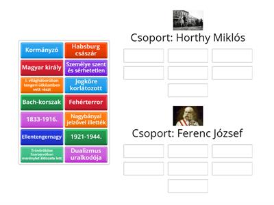 Horthy Miklós - Ferenc József 