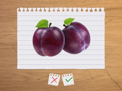 vocab 3.12 fruit and vegetables