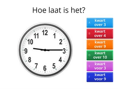 Klokkijken tot en met 5 en 10 minuten (les 4 van Klokkijken)