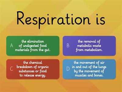 Importance of respiration