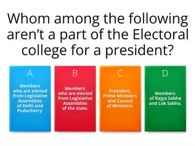 Civics Quiz - President