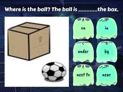 Prepositions of place 02