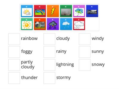 Weather words