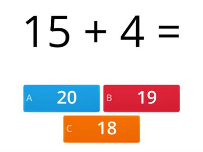 ZBRAJANJE I ODUZIMANJE 14 + 3, 17 - 3 - IVONA HORVAT