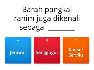 PJPK T1 : PENYAKIT : KANSER SERVIKS