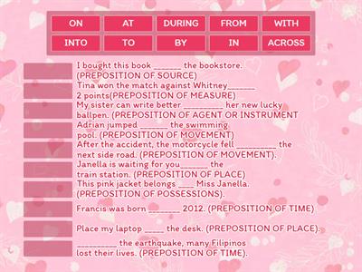 Prepositions