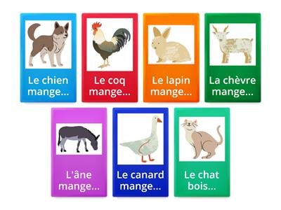 Album : Petit chat perdu - Les animaux de la ferme et leur nourriture