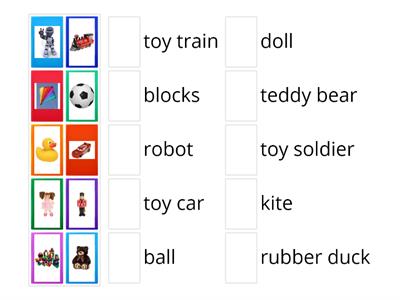 Toys - 2nd, 3rd grade
