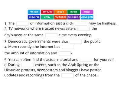 HOW TO CHOOSE YOUR NEWS - TED-ED DAMON BROWN (vocab)