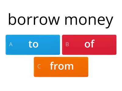 English File Money Prepositions