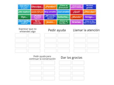 Agrupar expresiones para continuar la comunicación 3