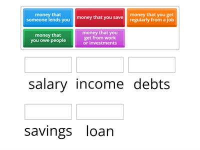 UNIT 3 KEYNOTE - INTERMEDIATE / HOW TO MANAGE YOUR MONEY - VOCABULARY 4