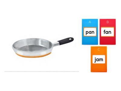 man, can, fan, pan