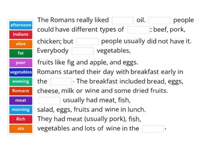 Roman food